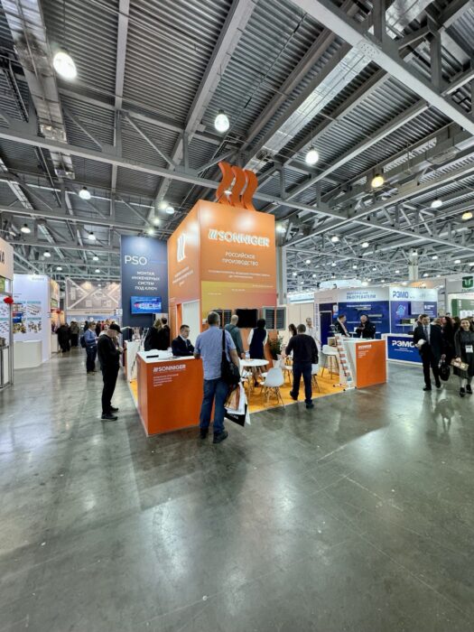 работа SONNIGER на выставке Aquatherm Moscow. Крокус Экспо. Москва 2024. 2