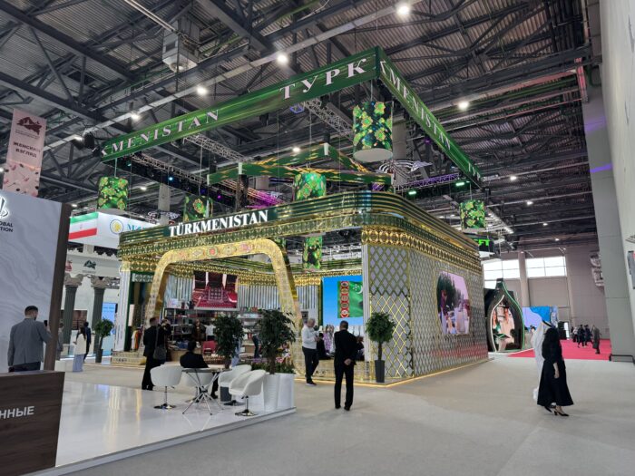 работа Стенд Республики Туркменистан на Russian Halal Expo. Казань 2025 2